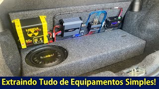 Uno c Sub Bomber 10quot Falantes JBL Tratam Acústico Seladin Amps SD by Twisters Som [upl. by Lavicrep989]