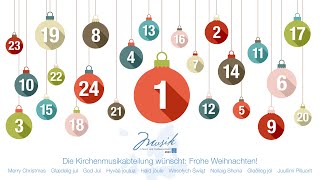 Musikalischer Adventskalender der NAK Nord und Ostdeutschland Das 1 Türchen [upl. by Caren]