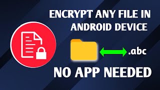 how to hide and encrypt files android [upl. by Feigin]