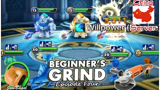 SUMMONERS WAR  Beginners Grind  Episode Four China Server [upl. by Aromat904]