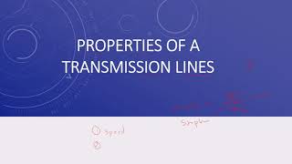 Transmission Line Properties  Signal Integrty  HSD [upl. by Cherye]