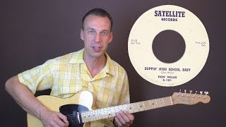 Rockabilly Guitar Lesson  Boppin High School Baby [upl. by Thelma]