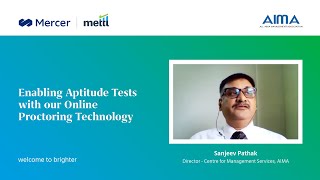 Enabling Tests for AIMA using our Online Proctoring Technology Client Testimonial [upl. by Rotce133]