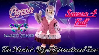 The Masked Singer UK  Pigeon  Season 4 Full [upl. by Orms]