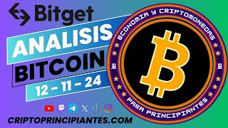 Analisis Bitcoin y Criptomonedas RETO 100K ⭐️ Mi predicción 📉 121124 💝 analisis btc [upl. by Rosel]