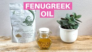 How to Make Your Own Fenugreek Hair Growth Oil [upl. by Maya654]