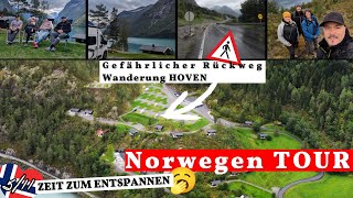 79 Norwegen Loen Sandeåsen Feriesenter Geiranger Entspannen am CP [upl. by Ramunni]