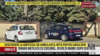 Descinderi la serviciul de ambulanta Mita pentru angajari [upl. by Alvis318]