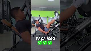 Dica no Leg Press 45 firmeeforte motivation dicas duducarrasco [upl. by Nereids]