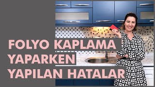 Folyo Kaplama Yaparken Yapilan Hatalar [upl. by Iormina608]