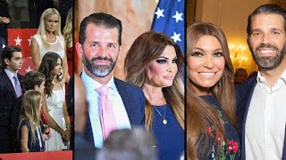 Whats the Connection Palm Beach Socialite Behind Trump Jr at the RNC Raises Eyebrows [upl. by Ahsetal923]