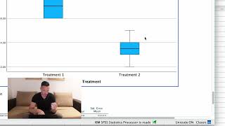 Independent ttest on SPSS Version 29  Example Results Section [upl. by Dranel]