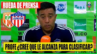 RUEDA DE PRENSA DE JUNIOR HOY  CÉSAR FARIAS [upl. by Hsatan]