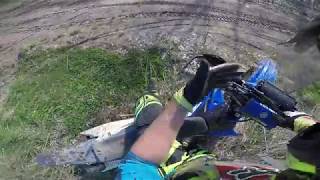 Wellsville Ohio single track with Tracy Copen and Catfish 4202019 PART1 [upl. by Nairdad]