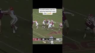 Lagway MIGHT be a heisman contender next year🤷🏽‍♂️ youtubeshorts footballshorts collegefootball [upl. by Ellives158]