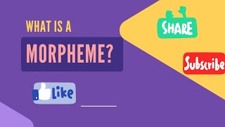 What is morphemeWhat are types of morphemeLearn English with nida [upl. by Phaedra40]