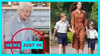 William Kate and the kids pictured as Queen ordered to rest days after ‘bruise’ spotted [upl. by Grounds]