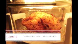 Whole Roast Chicken with Flavorwave Turbo Oven [upl. by Barnaba]