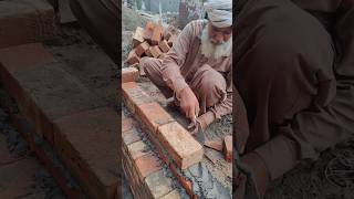 Brick wall construction ideas ytshorts shorts [upl. by Rori]