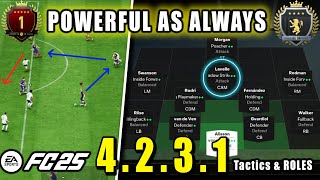 4231 THE BEST META Post Patch 4231 Wide Custom Tactics  EAFC 25 [upl. by Ahcas158]