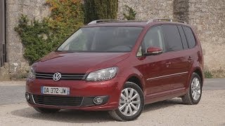 Essai Volkswagen Touran 20 Tdi 140 DSG Carat 2014 [upl. by Derrej858]