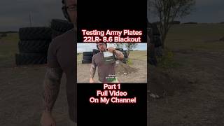 Part 1 Putting The US Armys Level IV Body Armor To The Test Review Bulletproof or Bust shorts [upl. by Schott598]