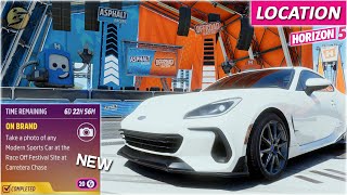 Forza Horizon 5 RACE OFF FESTIVAL SITE at Carretera Chase LOCATION Forza Horizon 5 On Brand [upl. by Anair541]