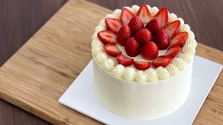 Strawberry Sponge Cake Recipe [upl. by Ailati]