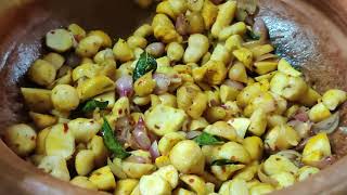 Koorka Mezhkupuratti കൂർക്ക മെഴുക്കുപുരട്ടി Yummy4Tummy [upl. by Ylliw519]