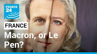 Macron Le Pen Who looks to be in pole position ahead of the second round • FRANCE 24 English [upl. by Ilat203]