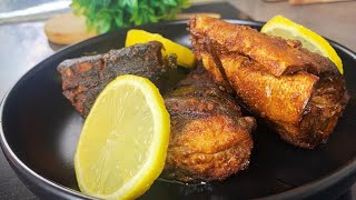 Recette de poisson frit à la poêlecomment frire le poisson CHINCHARD sans saucedélicieux [upl. by Salokin113]