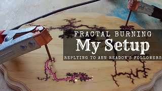 Safer Fractal Wood Burning Lichtenberg Setup [upl. by Jerrome]