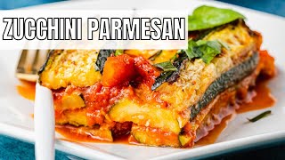 Zucchini Parmesan Easy Zucchini Recipe  Make This With Zucchini [upl. by Stuckey463]