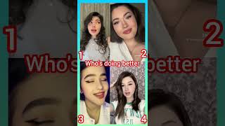 Farahnoz SharafovaRaqami 2Whos the best123 or 4shorts tiktok viral [upl. by Annwahsal709]