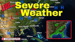 🔴Live Severe Weather Coverage 10424 [upl. by Adaynek645]