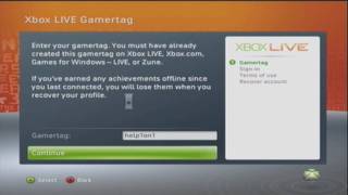 How to Recover XBOX Live Gamertag XBOX 360 V1 [upl. by Neerak460]