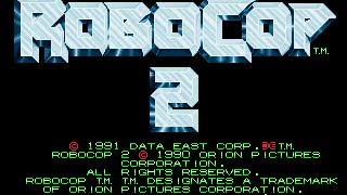 Robocop 2 Arcade Game  Playthrough  Deathless [upl. by Yaya253]