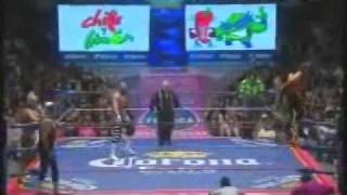 VOLADOR JR VS SOMBRA CHINGA TU MADRE [upl. by Seleta]