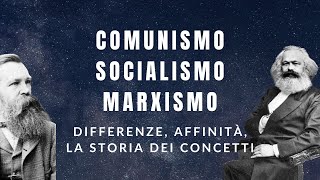 Comunismo socialismo e marxismo somiglianze differenze origini e storia [upl. by Braunstein924]