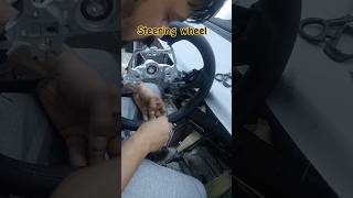 How to stitch steering wheel leather steering trending shorts [upl. by Kirstin998]