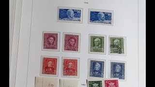 Deutsche Briefmarken wertvoll oder nicht Der ungefähre Wert der Briefmarken der BRD 1949  1959 [upl. by Krute]