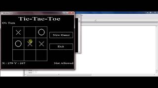 Tic Tac Toe Graphics Programming In C  WIth Source Code [upl. by Toshiko686]