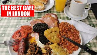 Is This Londons BEST Breakfast  E Pellicci FULL English Breakfast Review [upl. by Nyllaf]