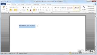 Comment insérer une page de garde avec Word 2010 [upl. by Laband]