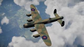 AVRO Lancaster B MK3 escorts the mighty 8th  updated [upl. by Olympium945]