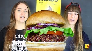 COMO FAZER HAMBURGER VEGANO  RECEITA SEM GLÚTEN  VIEWGANAS [upl. by Mihar]