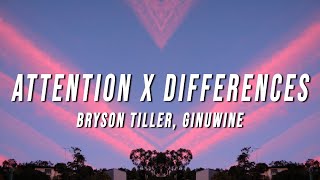 Bryson Tiller Ginuwine  Attention X Differences TikTok Mashup Lyrics [upl. by Lightfoot330]