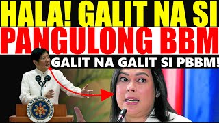 GALIT NA GALIT SI PBBM KAY VP SARA  NAKAKABAHALA NA ANG GANITONG PANGYAYARI [upl. by Adolfo502]