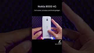 short10 Review Nokia 8000 4G KaiOS [upl. by Ayana]