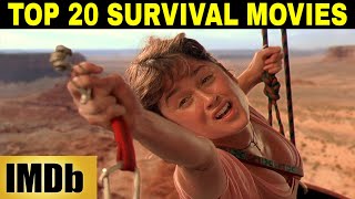 Top 20 Survival Movies in World as per IMDb Ratings Best All Time Favorite [upl. by Lsil]